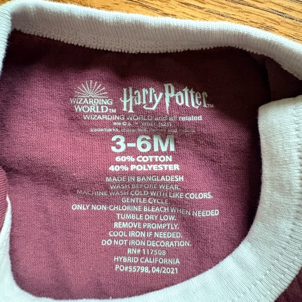 Harry Potter Baby long sleeve onesies Set of 2 - Picture 8 of 11